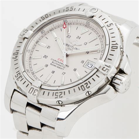 breitling colt chronometre 500m stainless|breitling chronomat colt automatic watch.